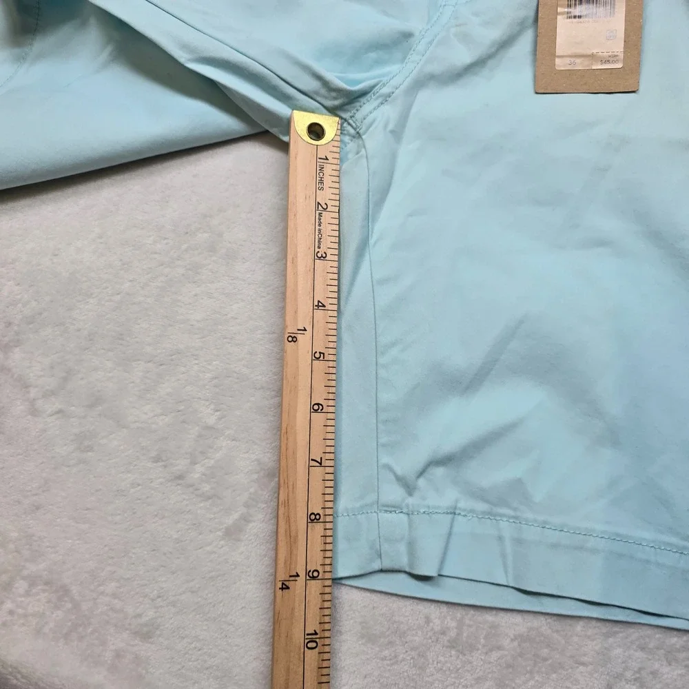 Levi's XX Chino Shorts Mens Size 36 Light Teal Blue Casual Taper Regular Fit NEW